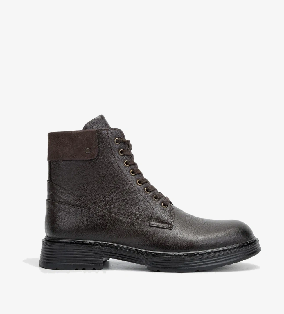 Valmenti Valmenti Erkek Kahverengi Floter Hakiki Deri Casual Bot model görseli