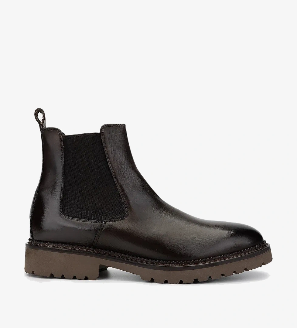 Valmenti Erkek Hakiki Deri Casual Bot - Görsel 1