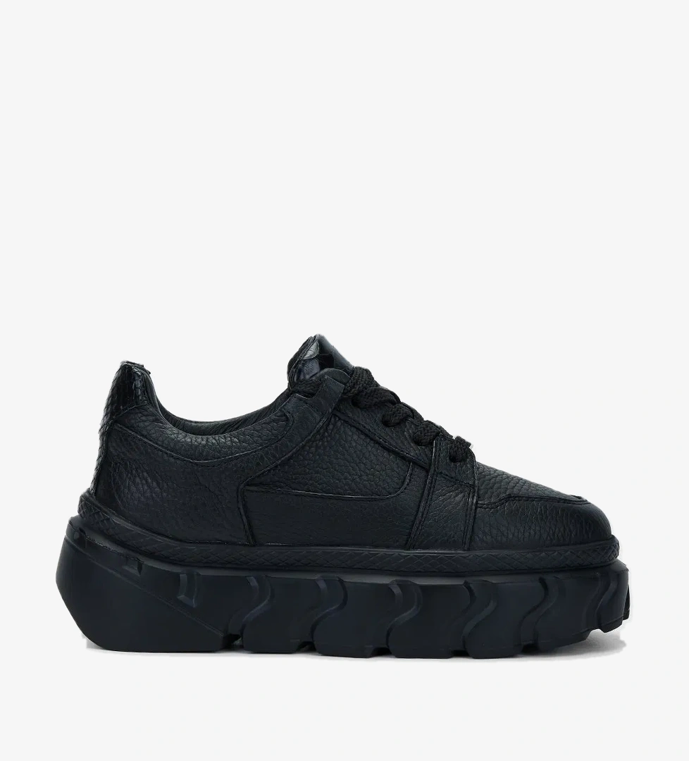 Valmenti Valmenti Kadın Siyah Floter Hakiki Deri Sneakers &amp; Spor Ayakkabı model görseli