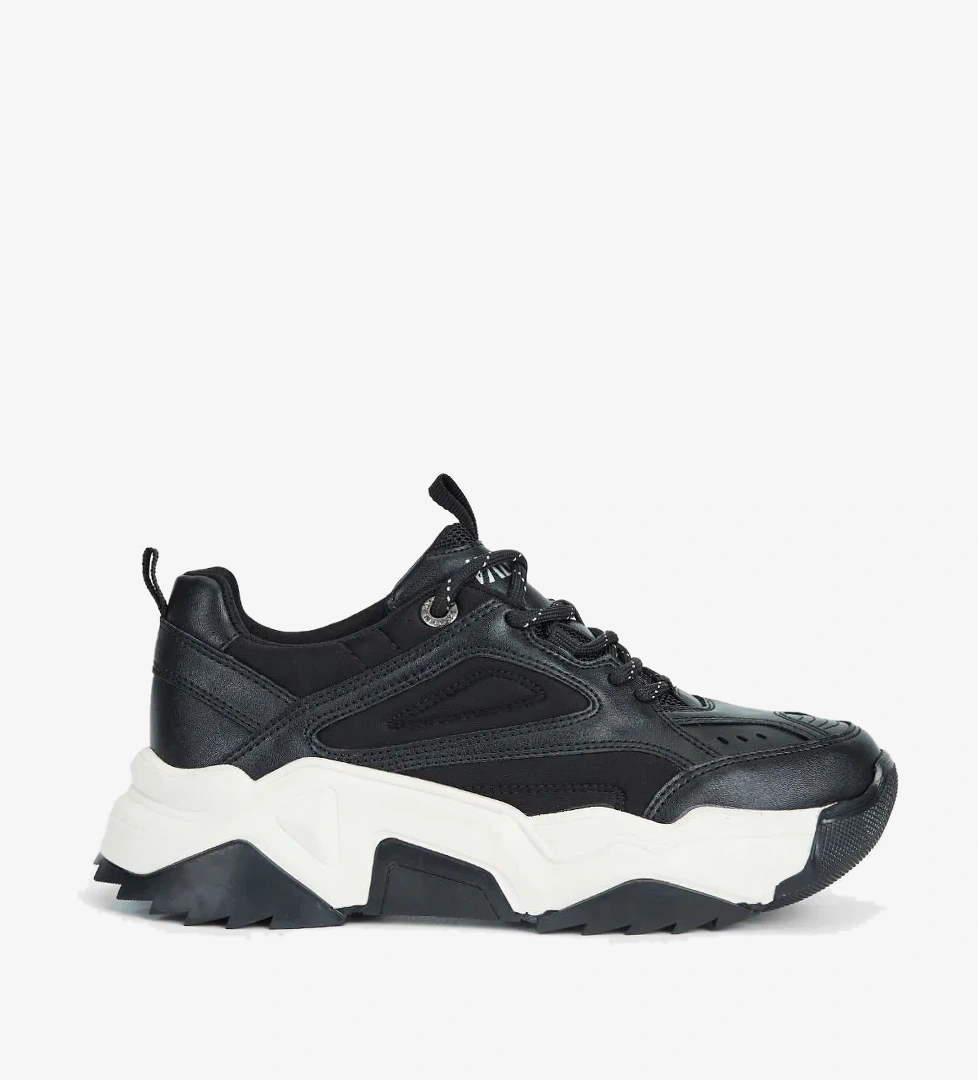 Valmenti Valmenti Kadın Siyah Multi Hakiki Deri Sneakers &amp; Spor Ayakkabı model görseli