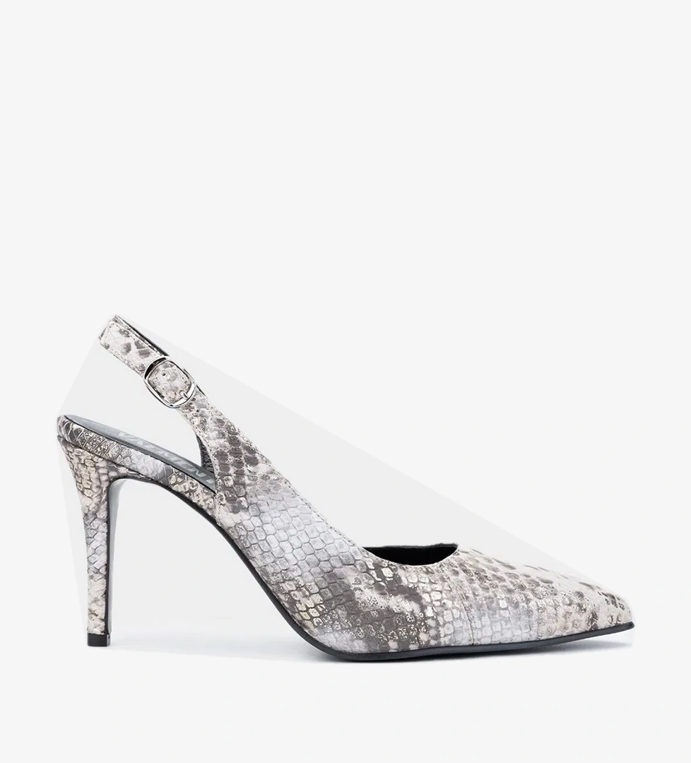 Valmenti Valmenti Tpillo Kadın Bej Hakiki Deri Topuklu Ayakkabı model görseli