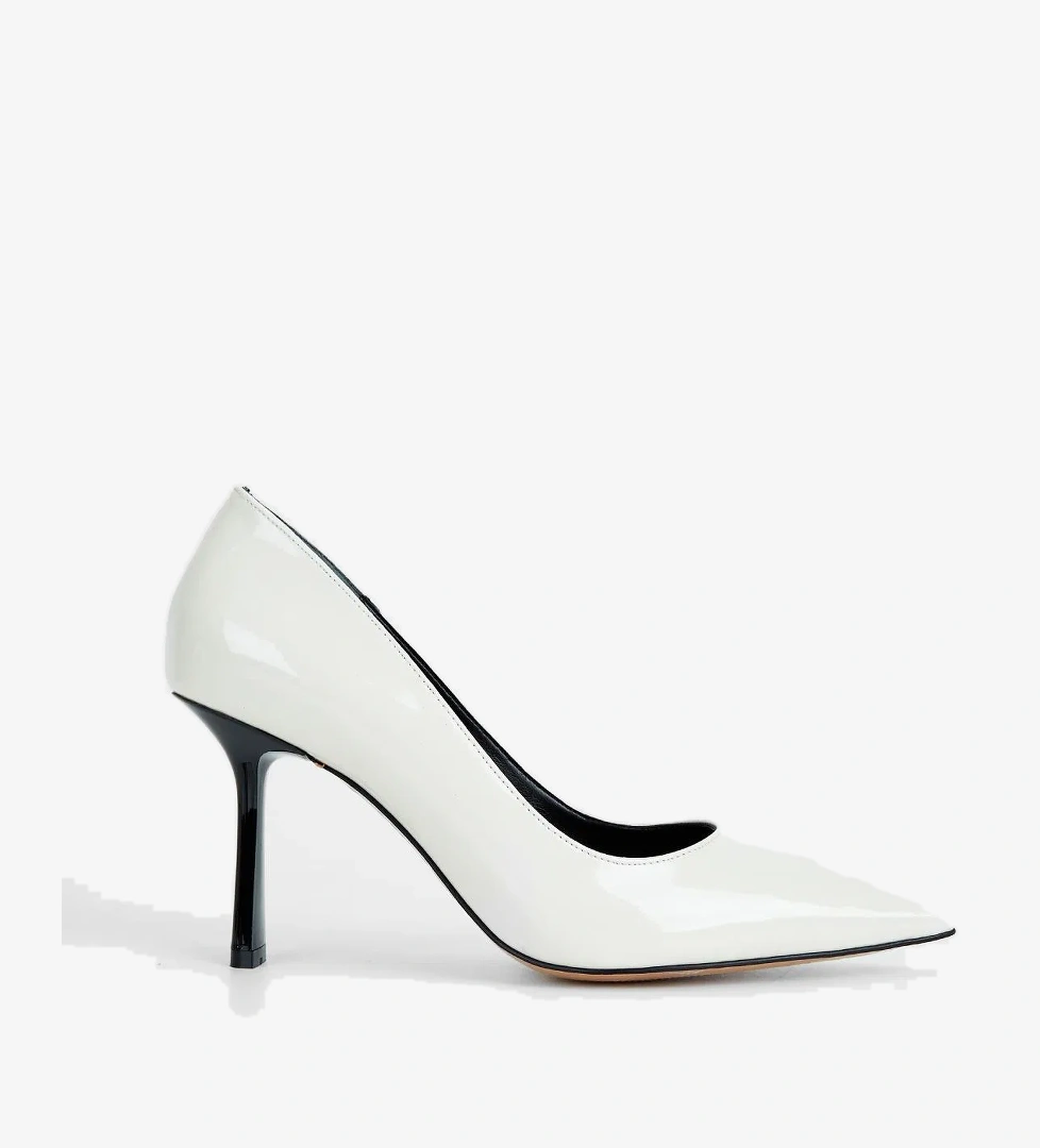 Valmenti Kadın Off white rgn Hakiki Deri Topuklu Ayakkabı - Görsel 1