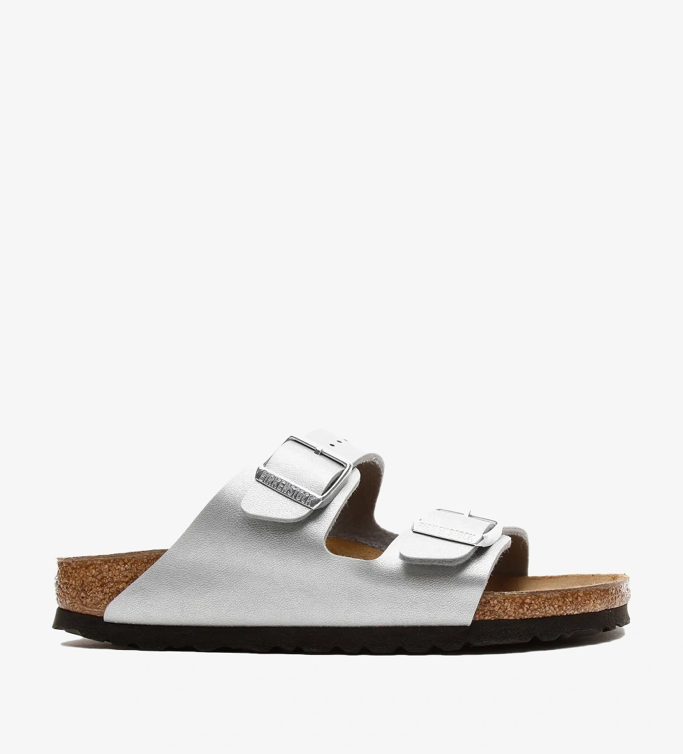 Birkenstock Arizona BF Kadın Gri Terlik - Görsel 1