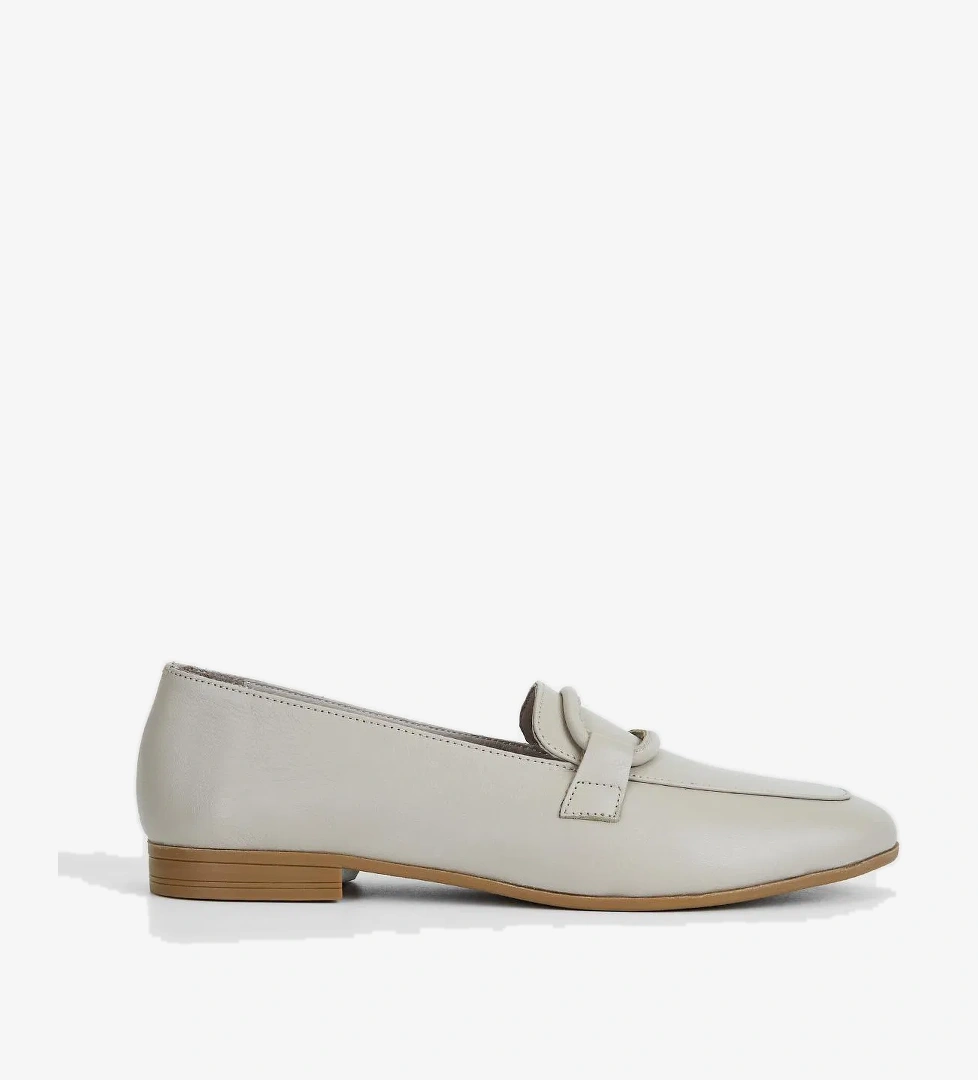 Valmenti Simax Kadın Taş dr Hakiki Deri Loafer Ayakkabı - Görsel 1