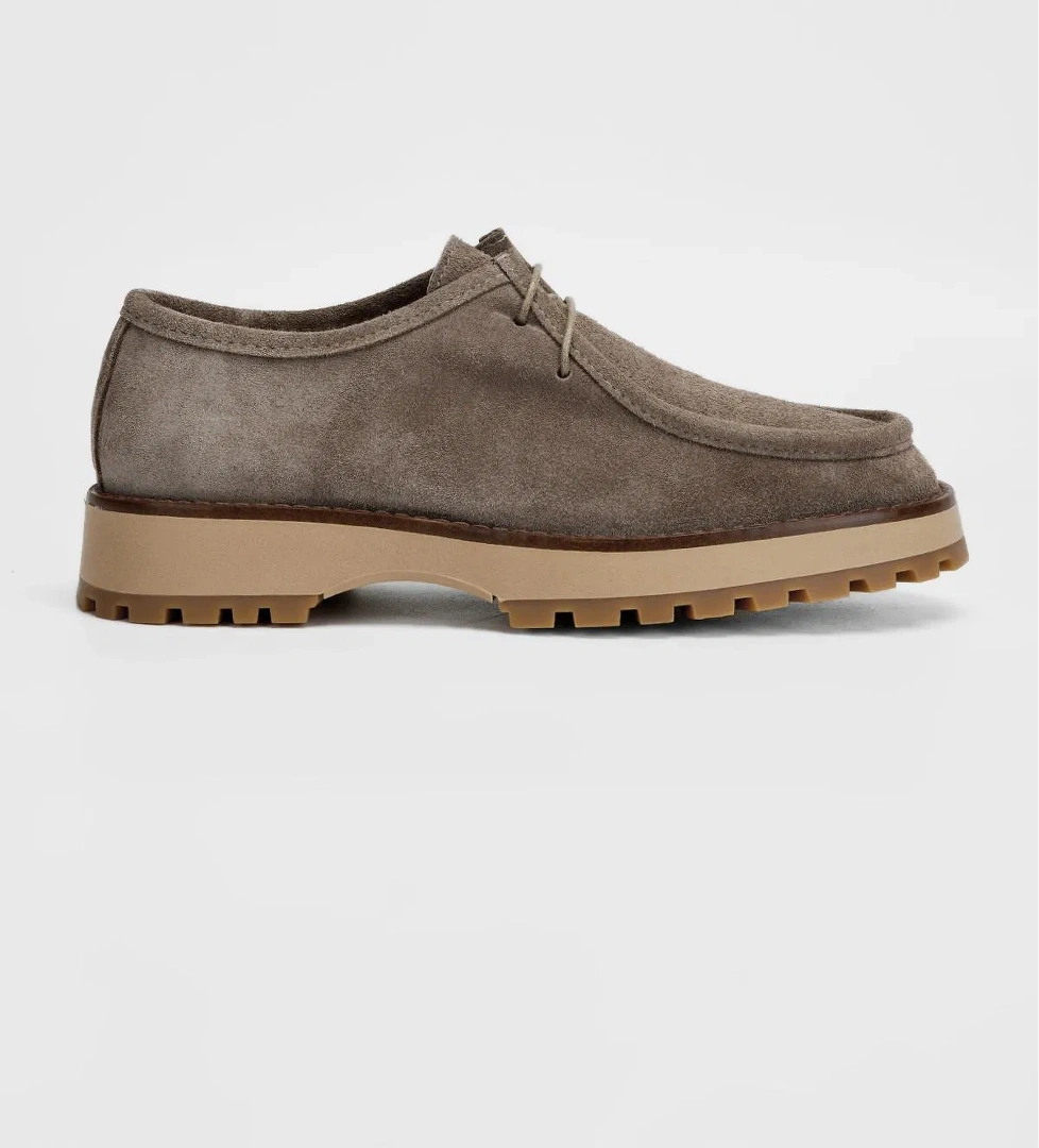 Valmenti Valmenti Kadın Vizon Süet Hakiki Deri Casual Ayakkabı model görseli