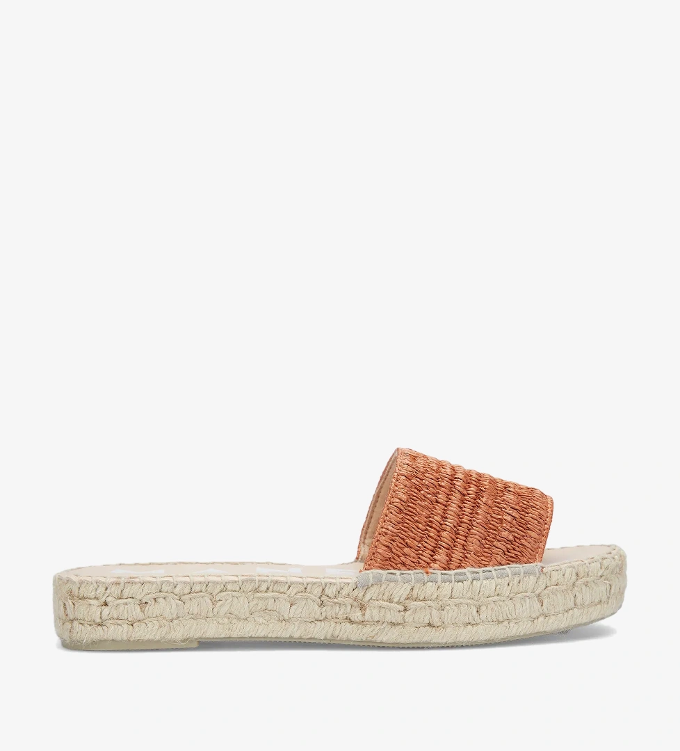 Manebi Kadın Turuncu Sneaker - Görsel 1