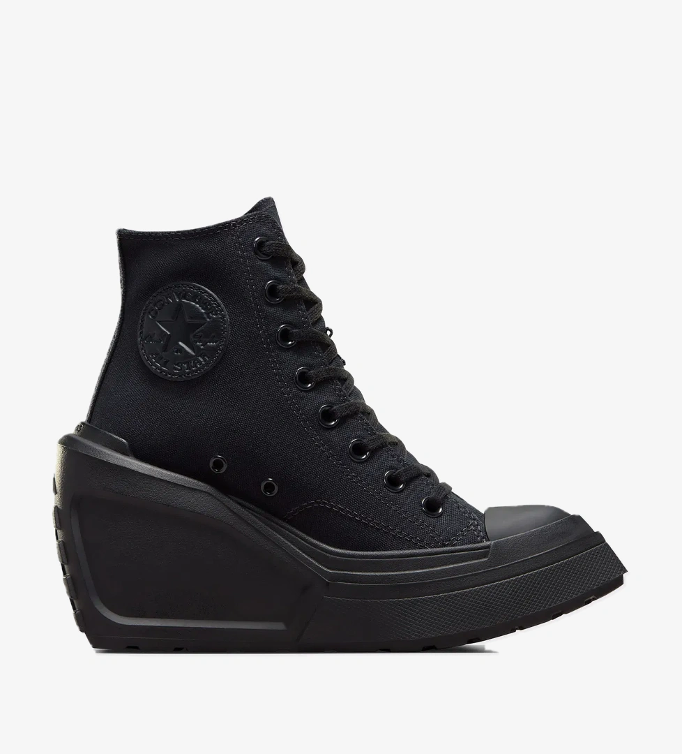 Converse Chuck 70 De Luxe Wedge Kadın Siyah Sneaker