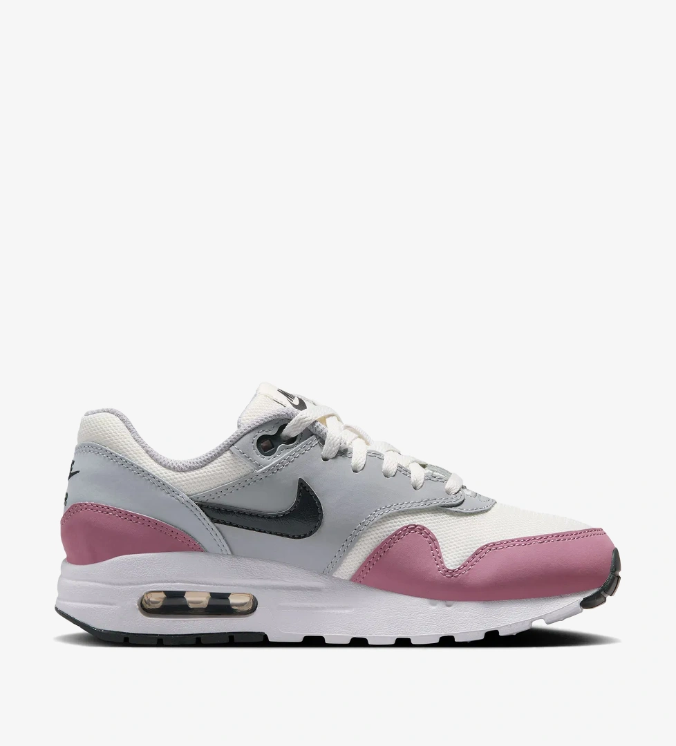 Air Max 1 Genç Beyaz Spor Ayakkabı - Görsel 1