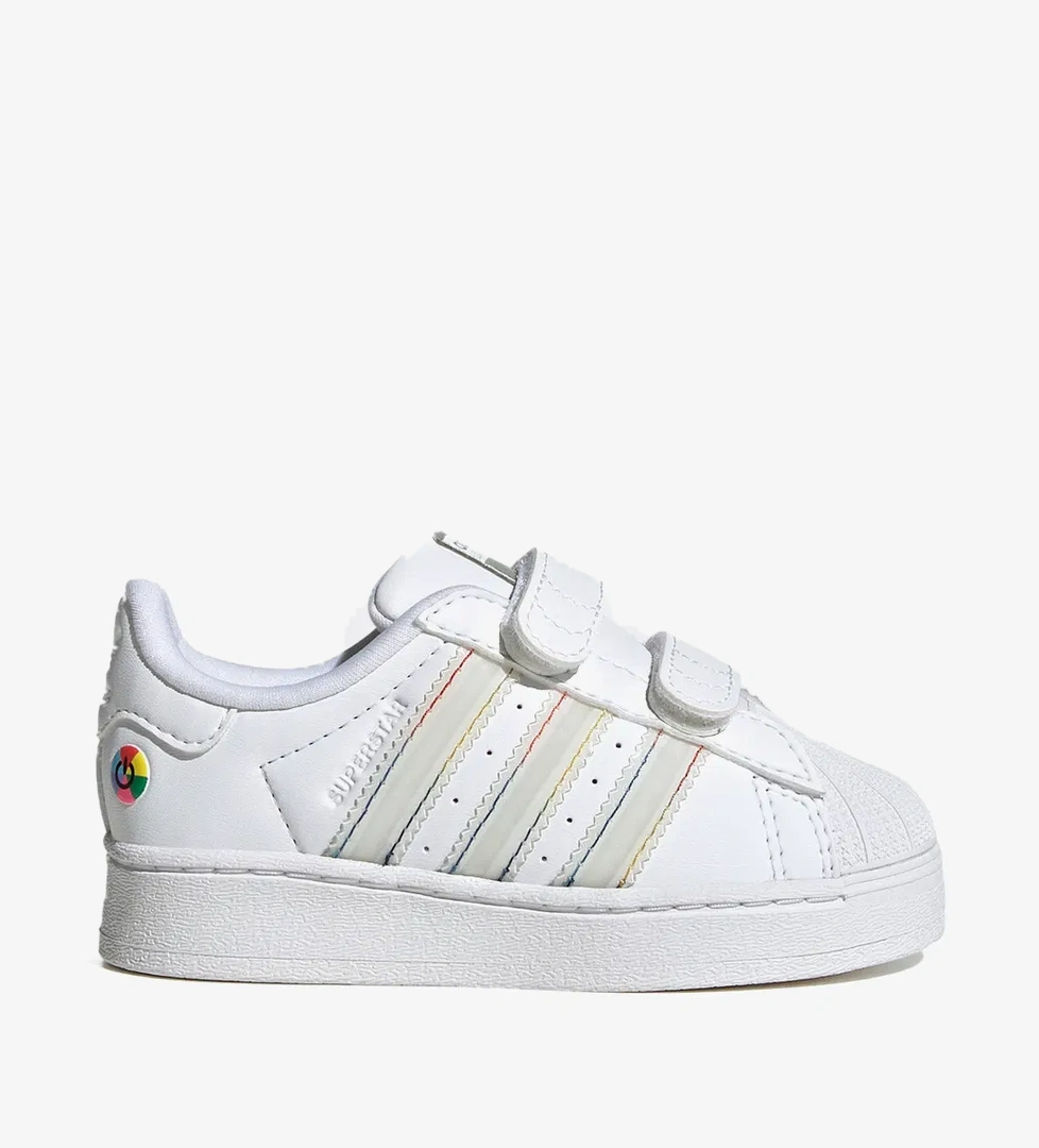 adidas Superstar LED Lights Comfort Closure Çocuk Beyaz Sneaker