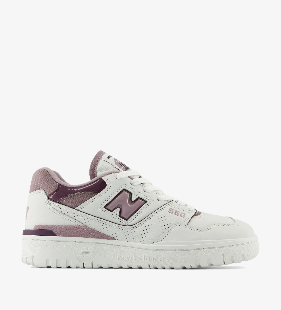 New Balance 550 Kadın Beyaz Spor Ayakkabı - Görsel 1