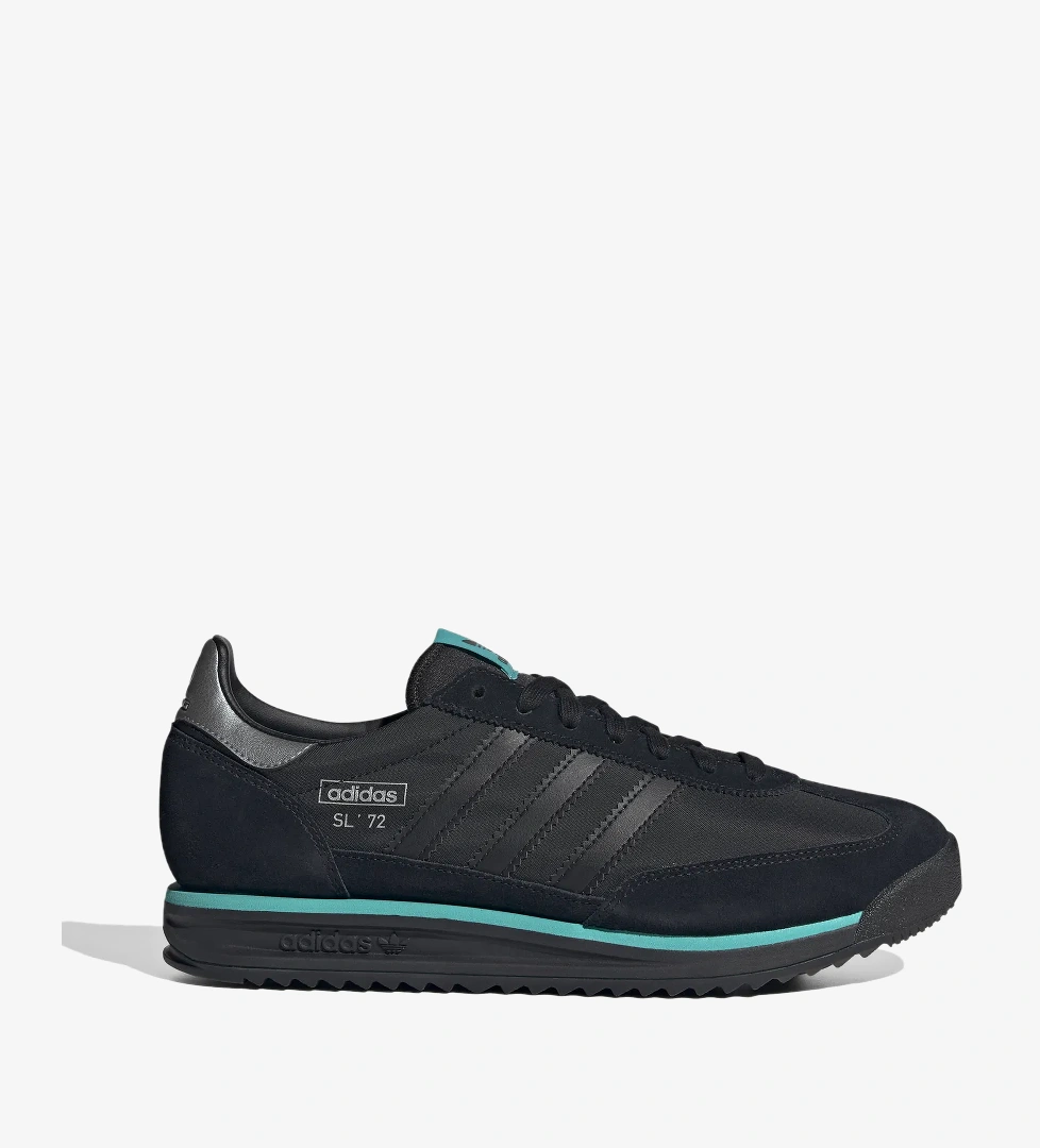 adidas SL 72 RS Mercedes Erkek Siyah Spor Ayakkabı - Görsel 1