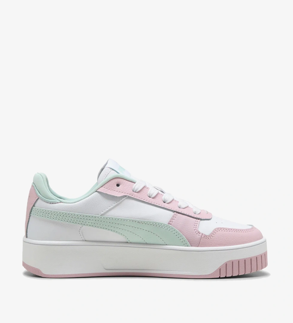 Puma Puma Carina Street Jr Çocuk Beyaz Spor Ayakkabı model görseli