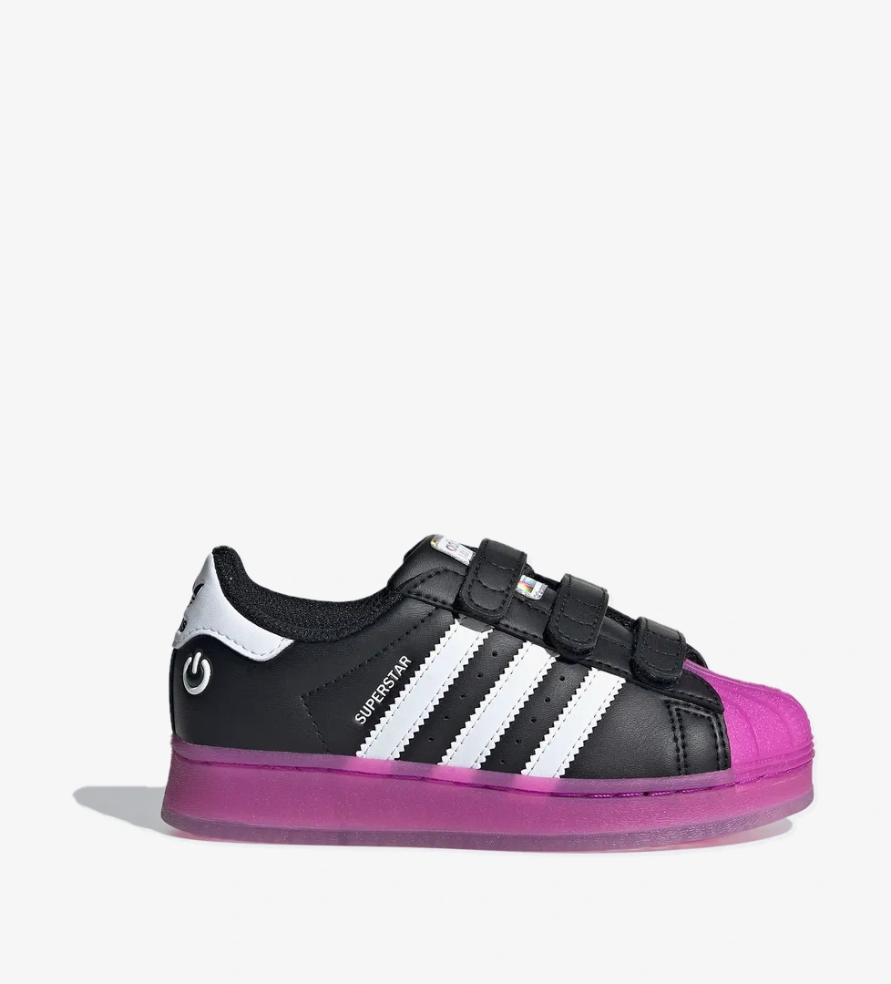 adidas Superstar LED Light Çocuk Işıklı Siyah Ayakkabı - Görsel 1