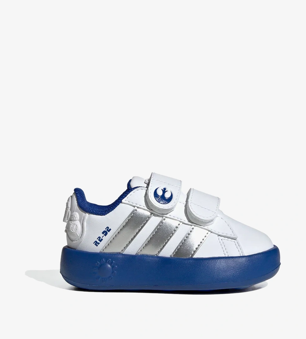 Adidas adidas Star Wars Grand Court Bebek Mavi Beyaz Spor Ayakkabı Sneaker | FashFed Beyaz - 1. görsel