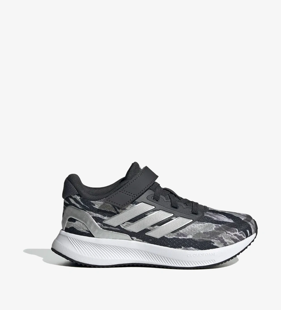 adidas Run Falcon 5 Siyah Çocuk Spor Ayakkabı - Görsel 1