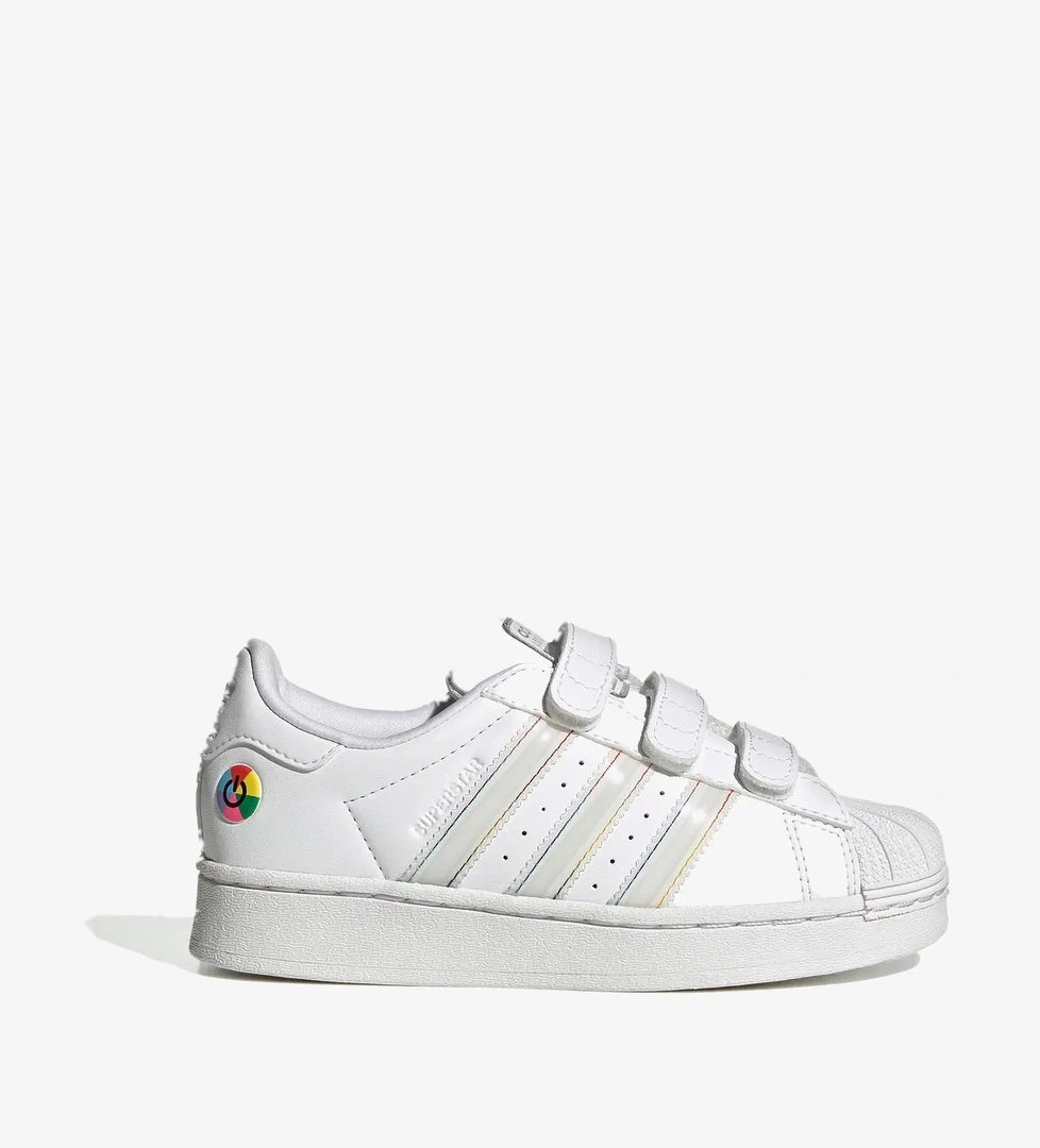 adidas Superstar Led Lights Cf Çocuk Işıklı Beyaz Spor Ayakkabı - Görsel 1