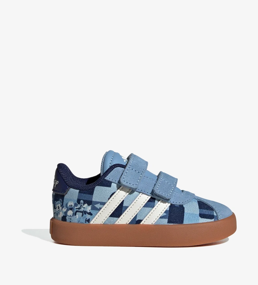adidas Vl Court Mickey Bebek Mavi Spor Ayakkabı - Görsel 1