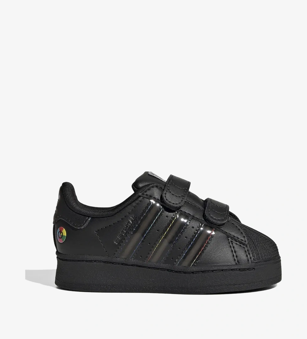 adidas Superstar Led Lights Cf Bebek Siyah Spor Ayakkabı - Görsel 1