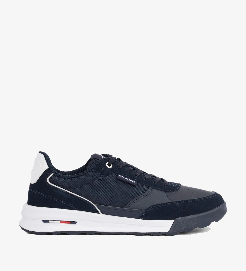 Tommy Hilfiger Tommy Hilfiger Retro Runner Mix Rwb Erkek Lacivert Sneaker model görseli