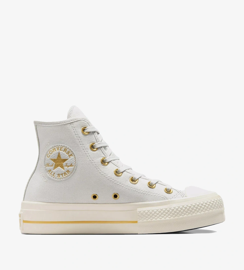 Converse Converse Chuck Taylor All Star Lift Kadın Gri Platform Sneaker model görseli