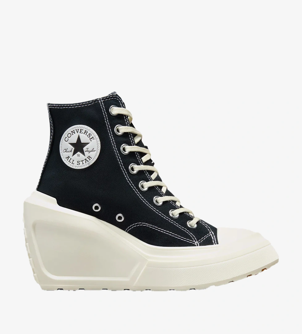 Converse Converse Chuck?70?De?Luxe?Wedge Unisex Siyah Platform Sneaker model görseli