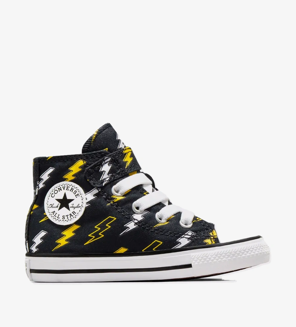 Converse Converse Chuck Taylor All Star Electric Bolt Easy On Bebek Siyah Sneaker model görseli