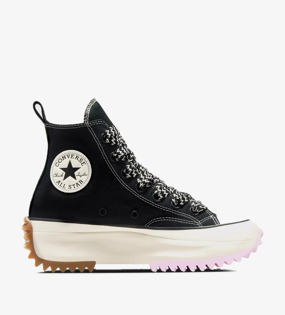 Converse Converse Run Star Hike Unisex Siyah Platform Sneaker model görseli
