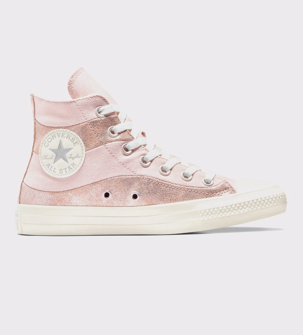 Converse Converse Chuck Taylor All Star Unisex Pembe Deri Sneaker model görseli