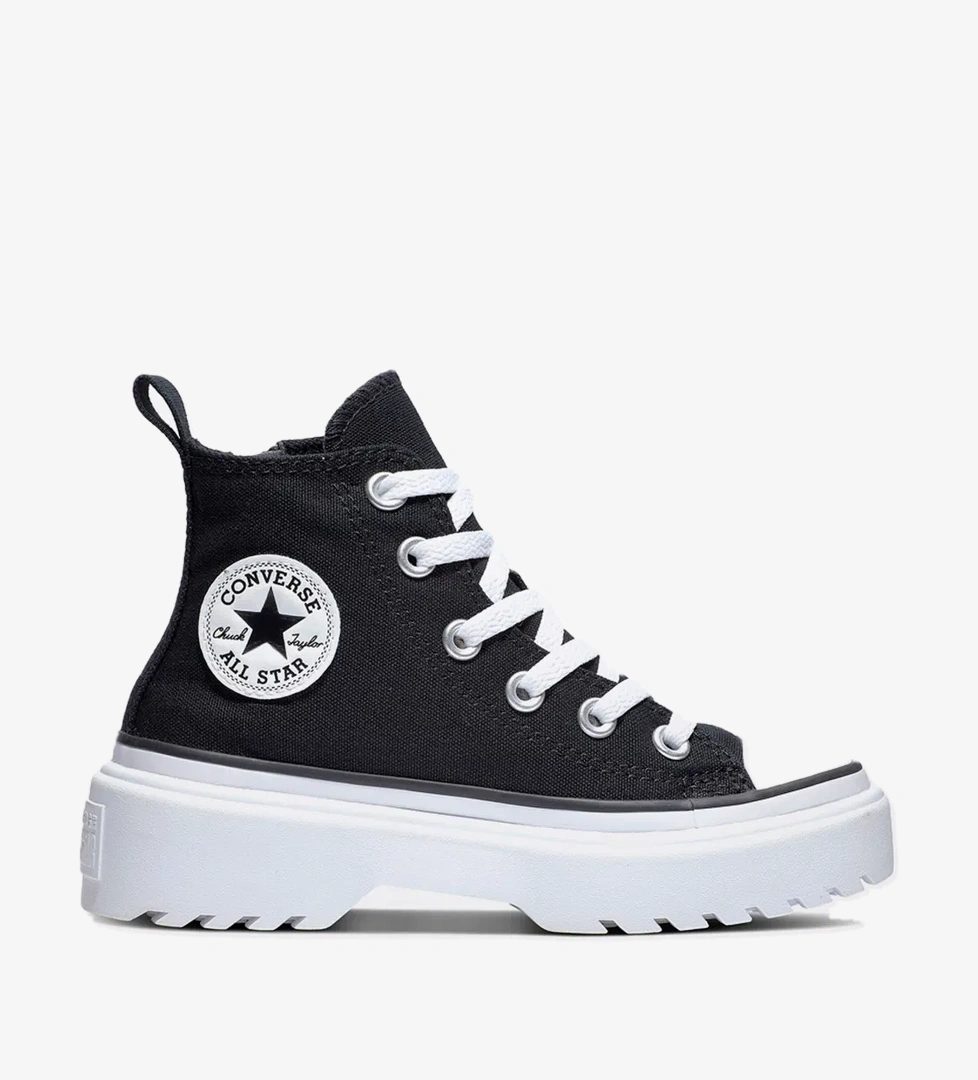 Converse Chuck Taylor All Star Lugged Lift Çocuk Siyah Platform Sneaker