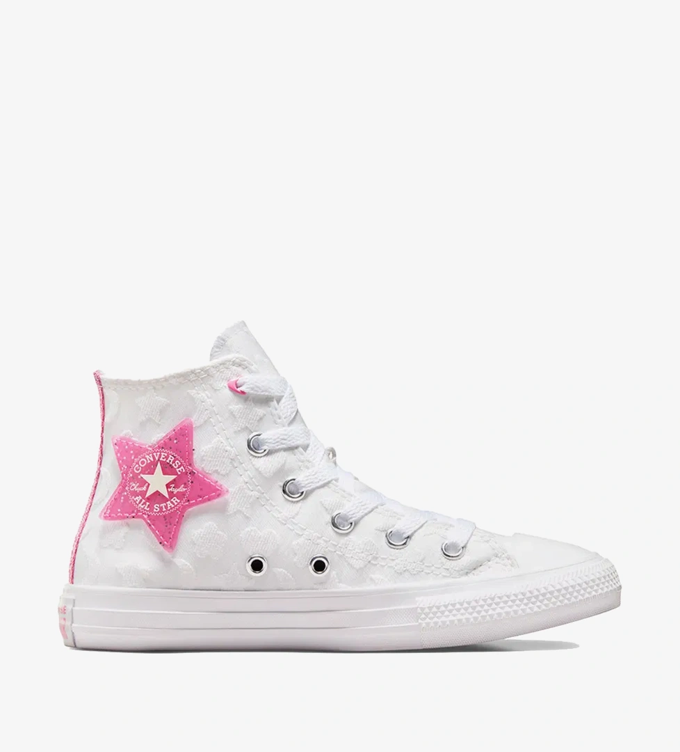 Converse Chuck Taylor All Star Sparkle Çocuk Beyaz Sneaker