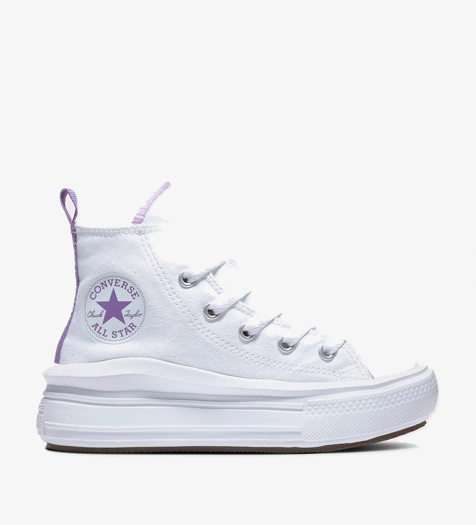 Converse Chuck Taylor All Star Move Çocuk Beyaz Platform Sneaker