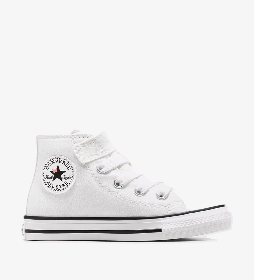 Converse Chuck Taylor All Star Butterflies Çocuk Beyaz Sneaker - Görsel 1