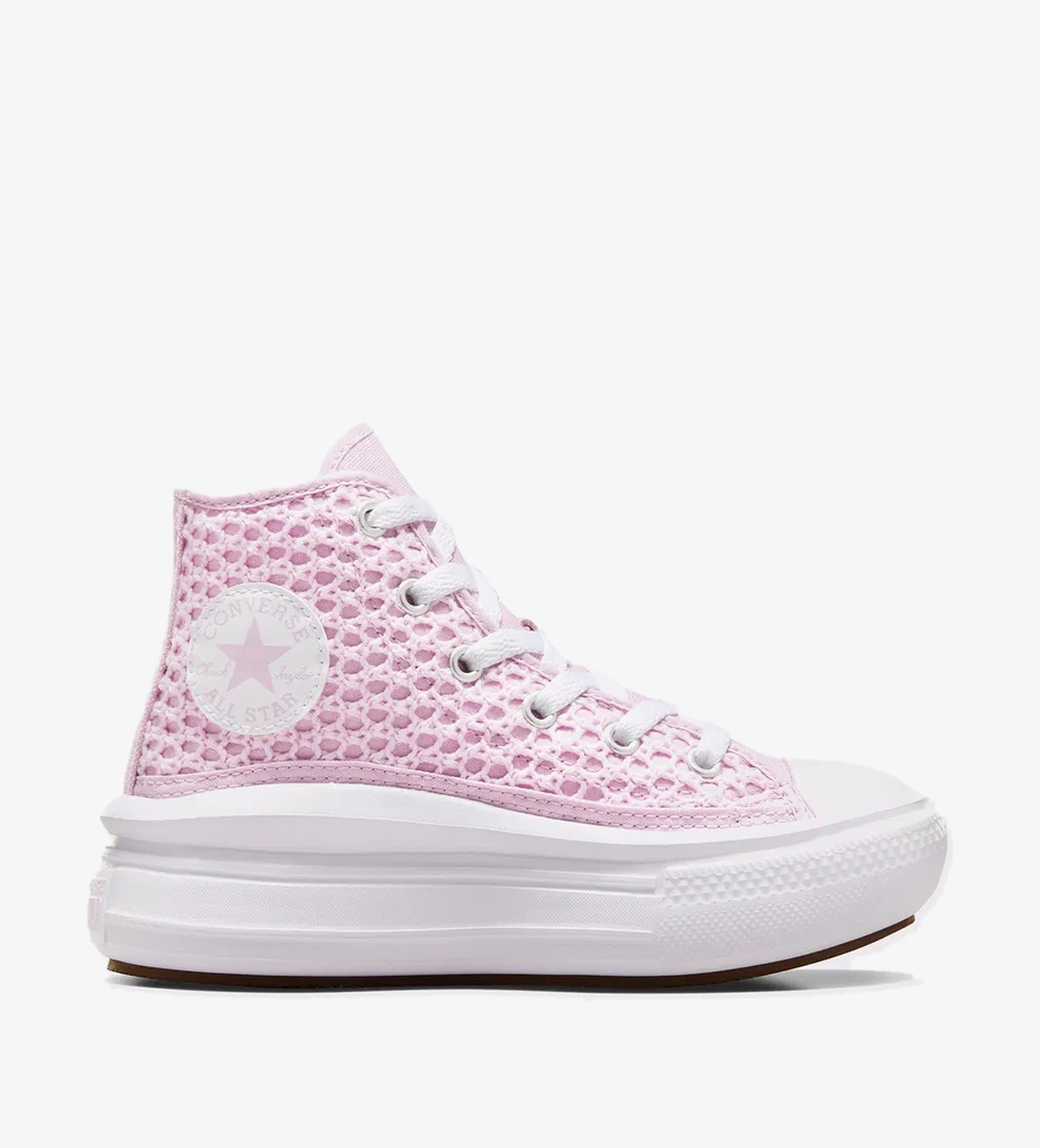 Converse Chuck Taylor All Star Move Çocuk Pembe Platform Sneaker