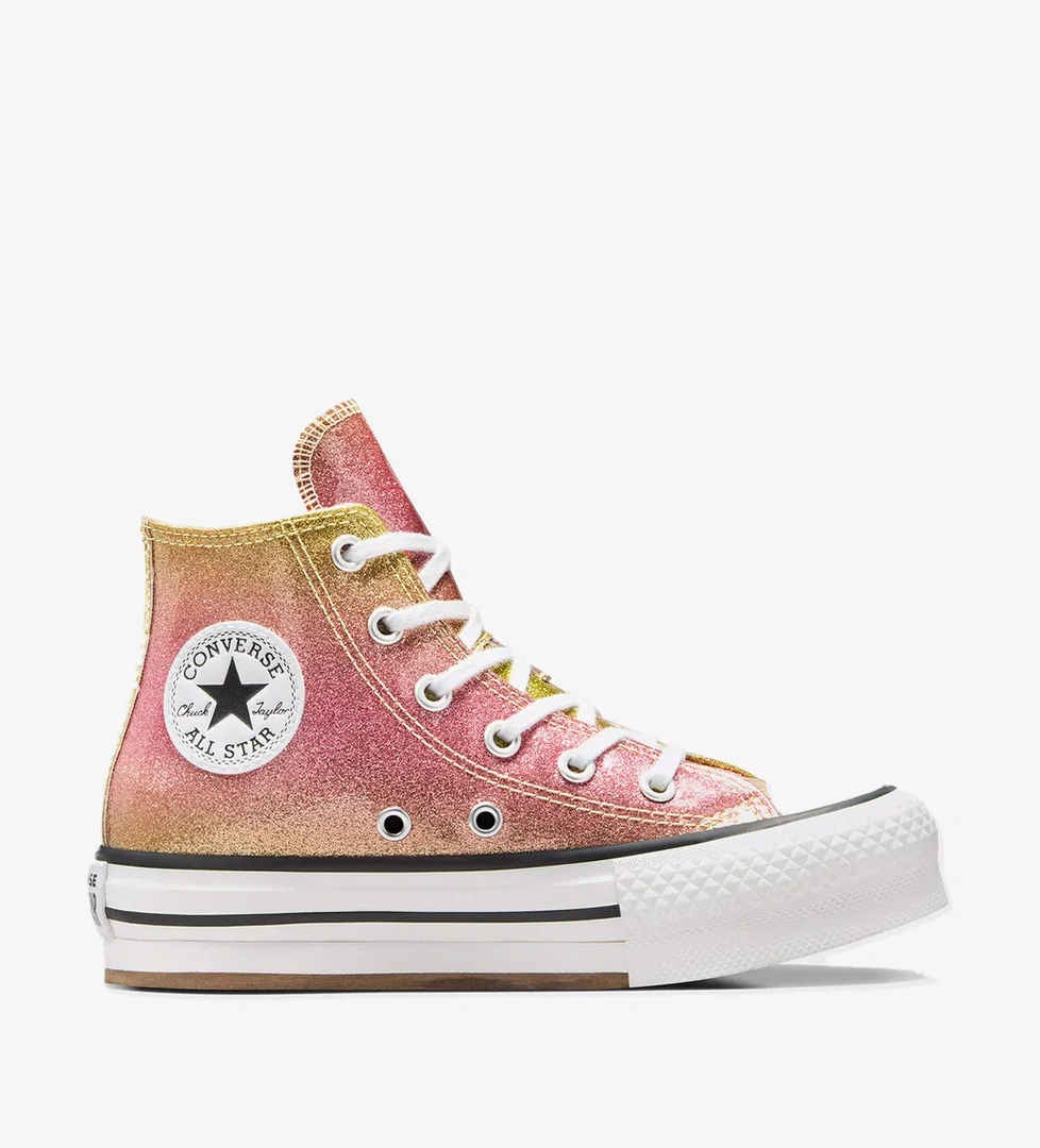 Converse Chuck Taylor All Star EVA Lift Platform Çocuk Sarı Platform Sneaker