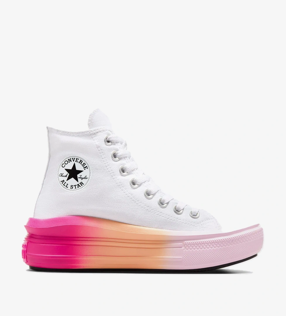 Converse Converse Chuck Taylor All Star Move Genç Beyaz Platform Sneaker model görseli