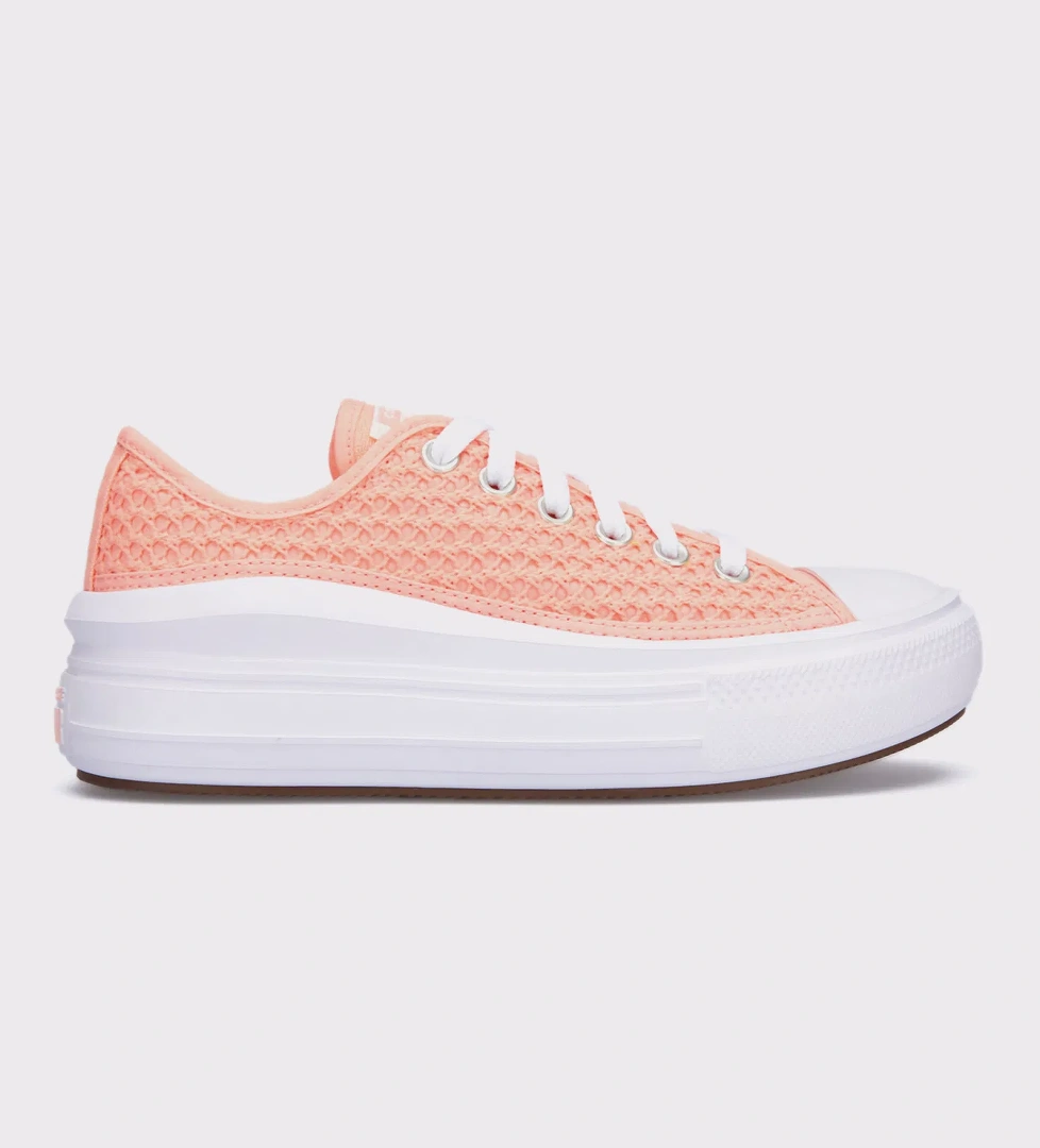 Converse Chuck Taylor All Star Move Genç Pembe Platform Sneaker