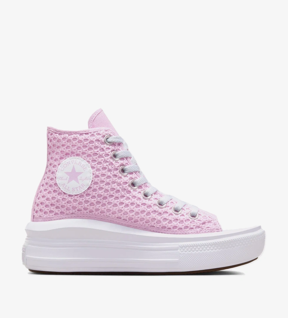 Converse Chuck Taylor All Star Move Genç Pembe Platform Sneaker