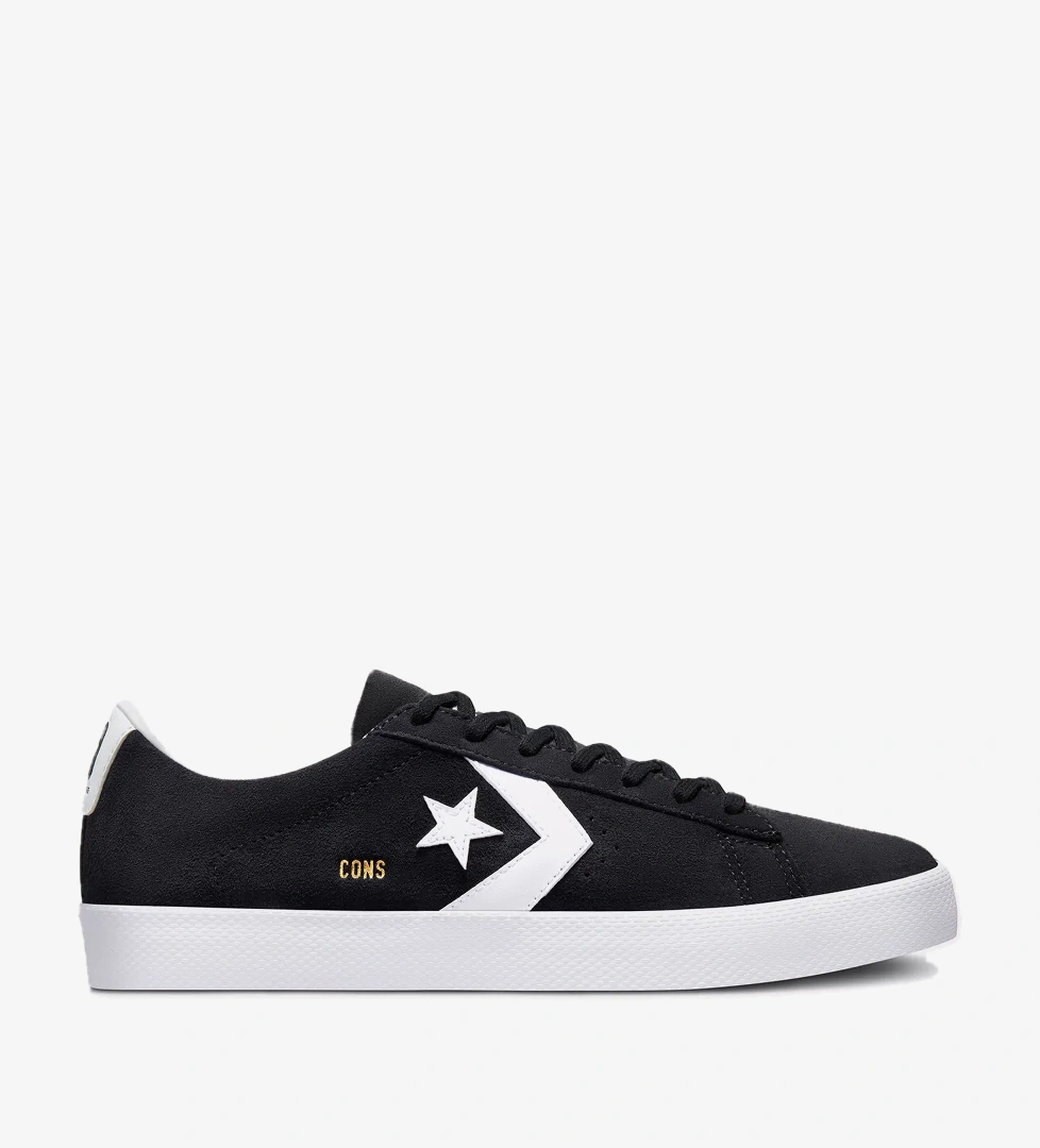 Converse Cons Pro Vulcanized Pro Unisex Siyah Süet Sneaker - Görsel 1