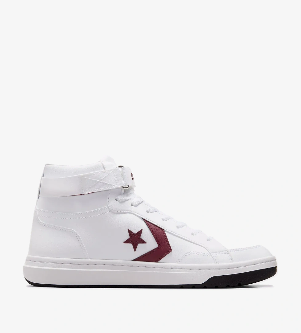 Converse Pro Blaze V2 Unisex Beyaz Deri Sneaker - Görsel 1