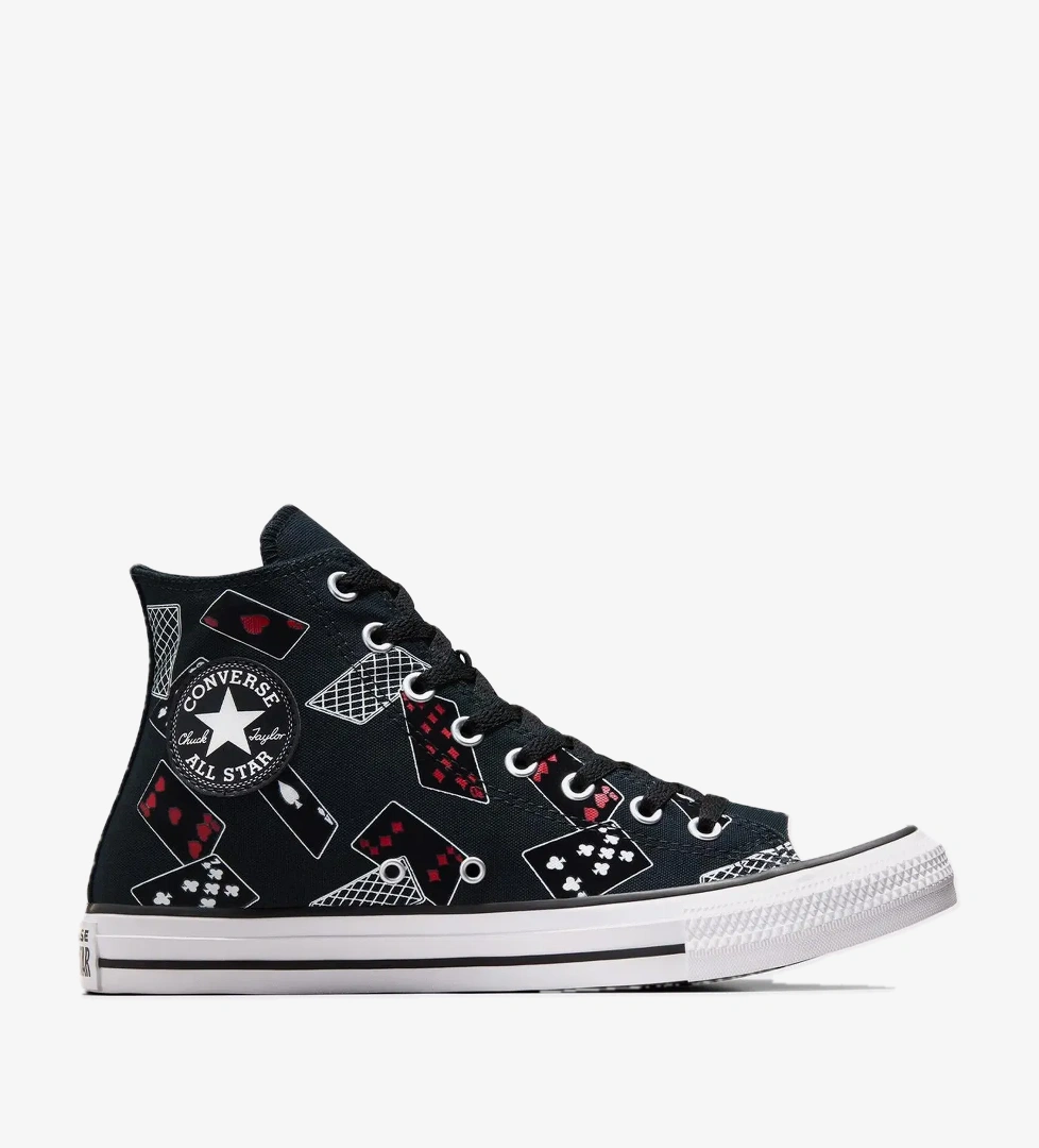 Converse Converse Chuck Taylor All Star Cards Unisex Siyah Sneaker model görseli