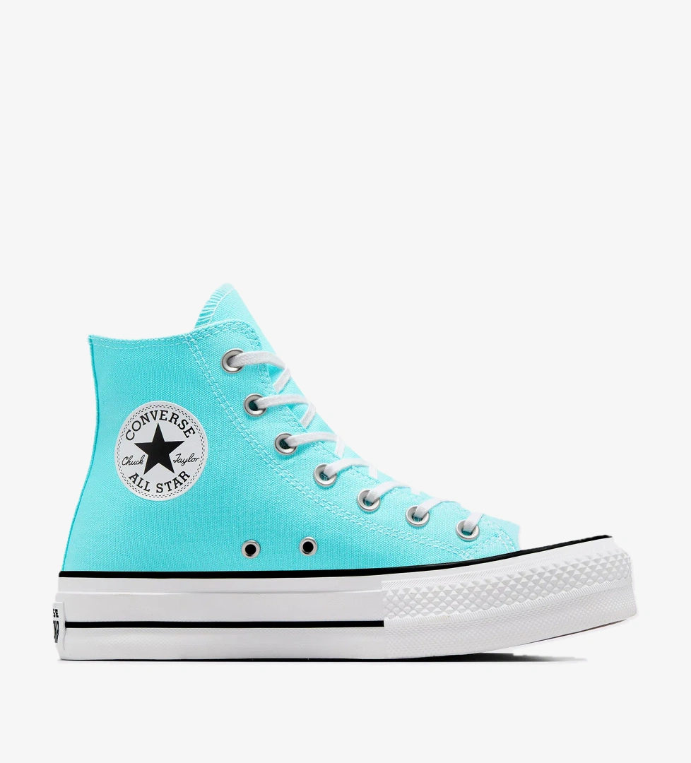 Converse Chuck Taylor All Star Lift Unisex Mavi Platform Sneaker