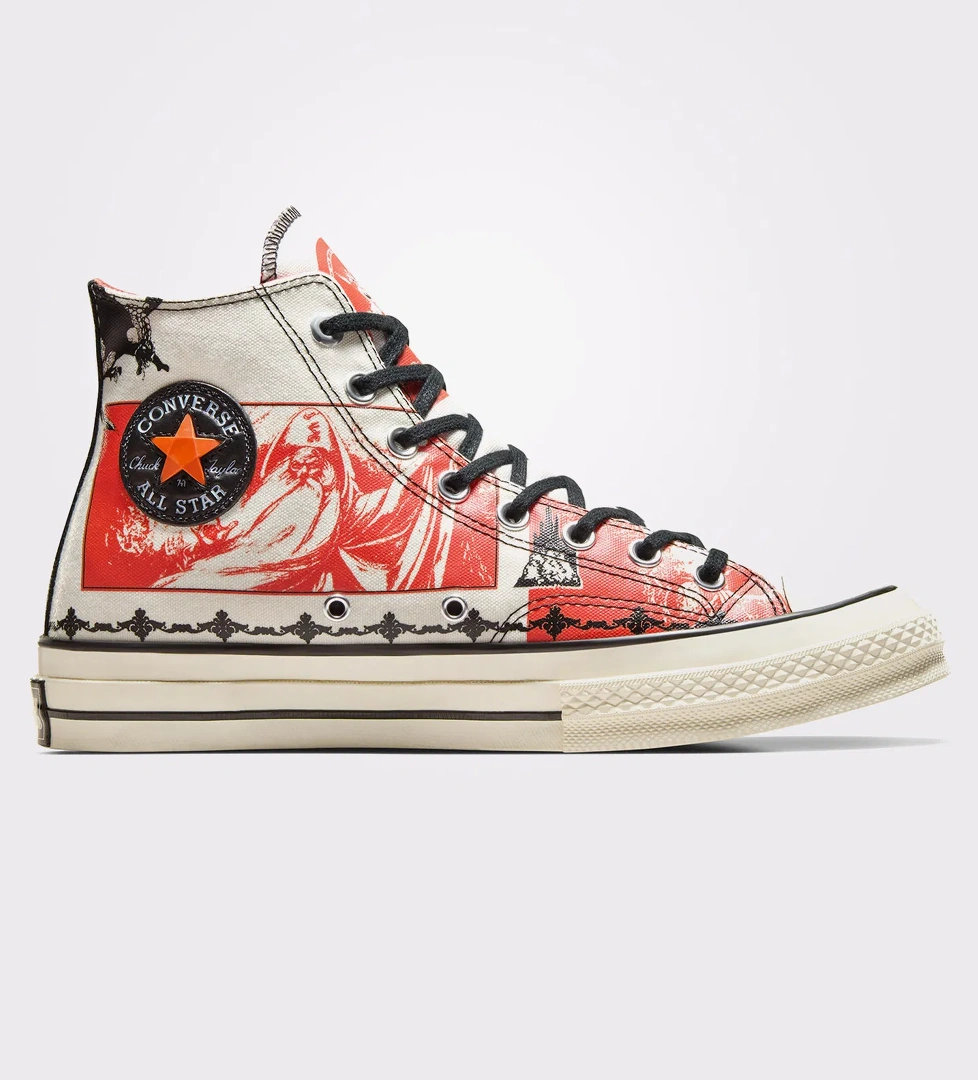 Converse Converse x Dungeons & Dragons Chuck 70 Unisex Kırmızı Sneaker model görseli