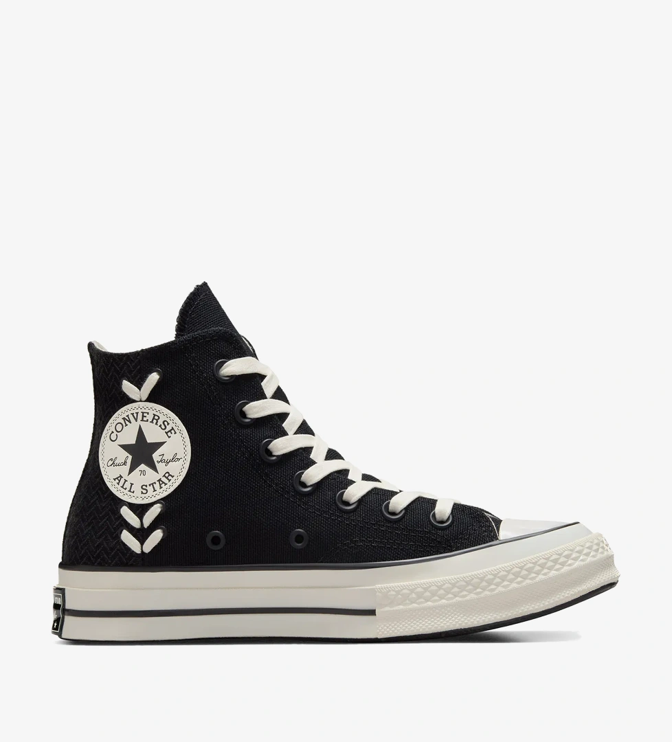 Converse Chuck 70 Crafted Laces Unisex Siyah Sneaker