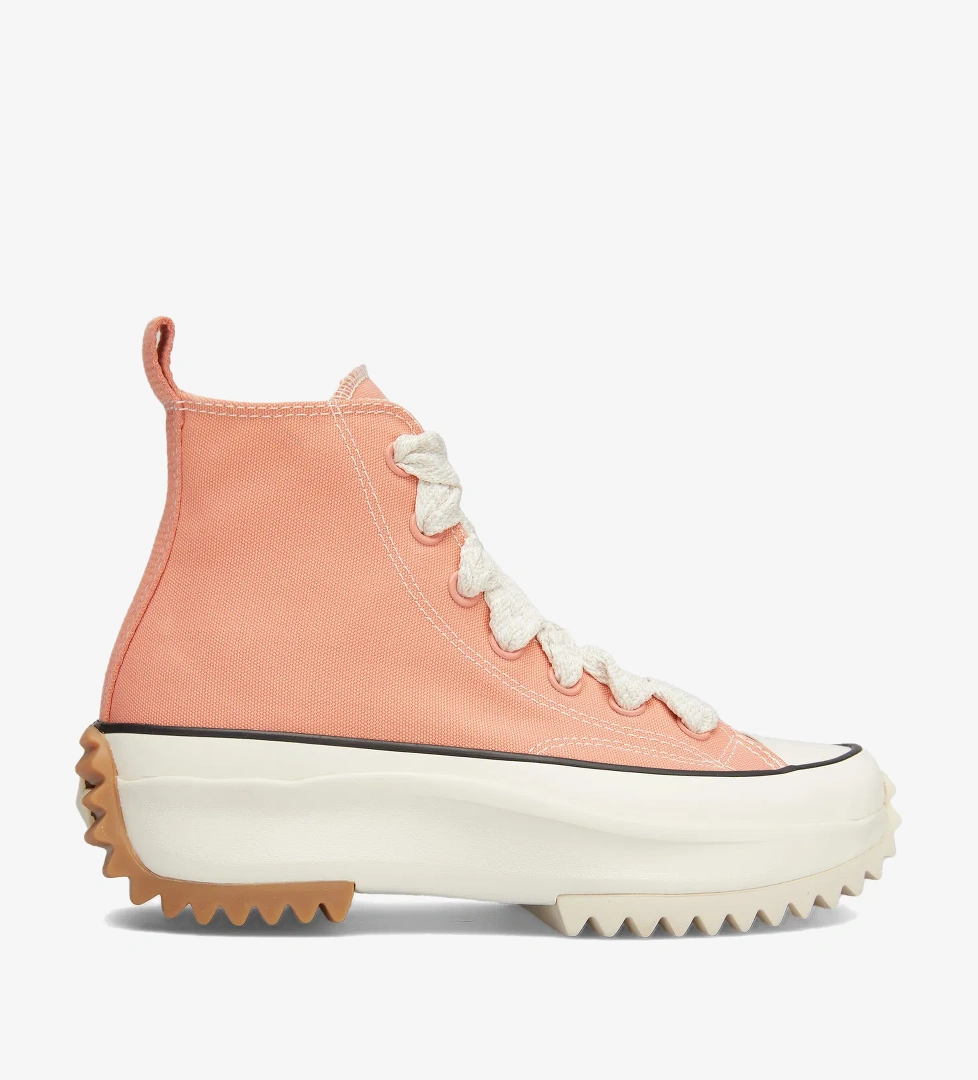 Converse Run Star Hike Unisex Pembe Platform Sneaker