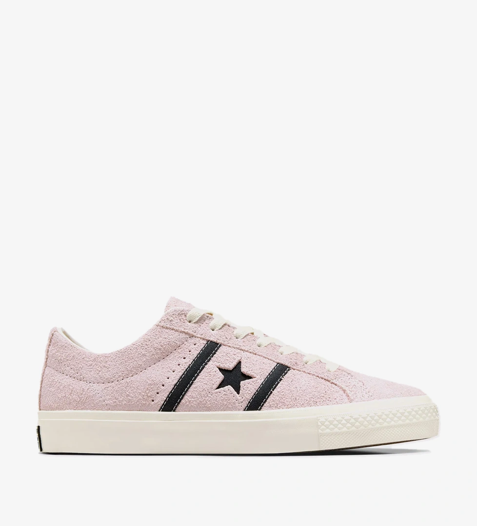 Converse One Star Academy Pro Unisex Pembe Süet Sneaker - Görsel 1