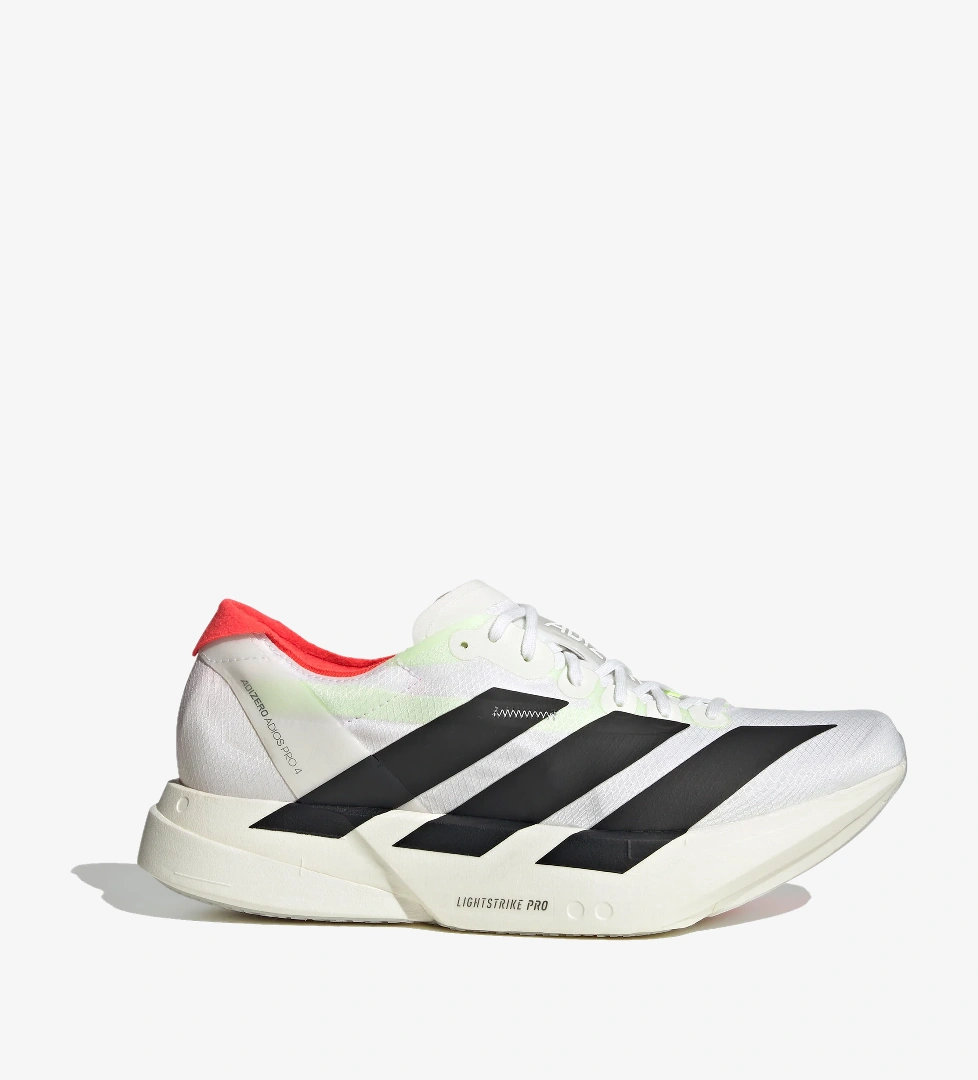 Adidas adidas Adizero Adios Pro 4 Erkek Beyaz Koşu Ayakkabısı Sneaker | FashFed Beyaz - 1. görsel