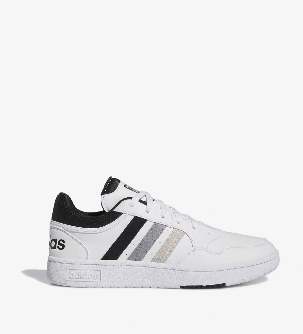 Adidas Adidas Hoops 3.0 Low Classic Vintage Erkek Beyaz Günlük Spor Ayakkabı model görseli