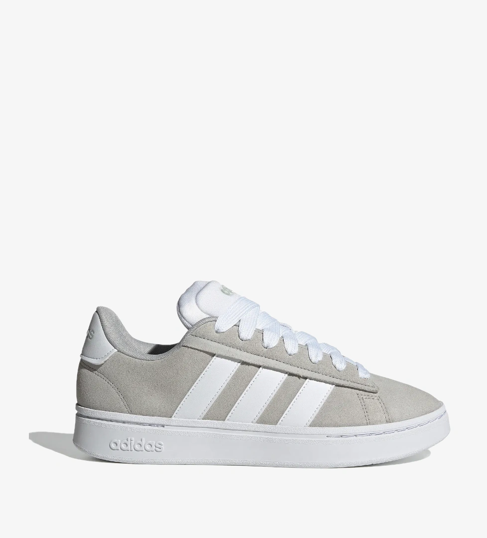 adidas Grand Court Alpha Erkek Gri Spor Ayakkabı - Görsel 1