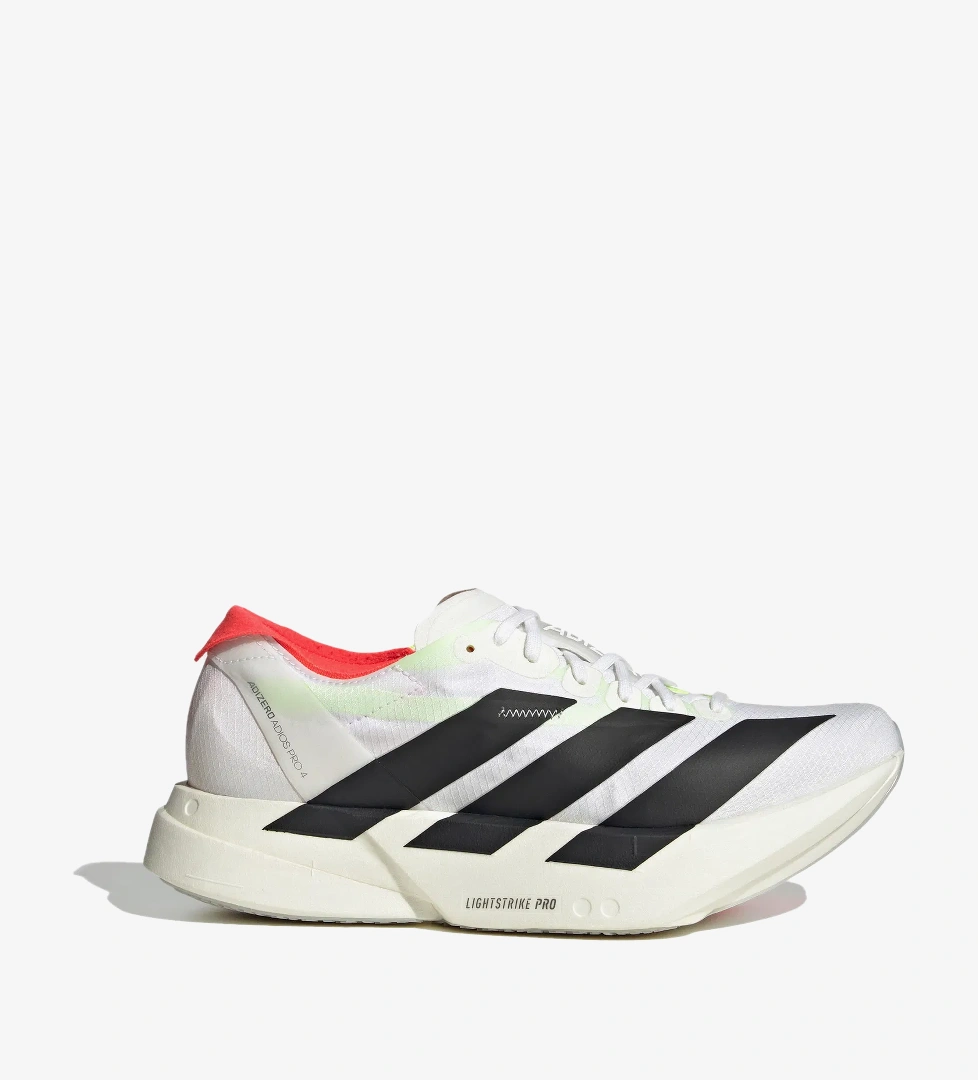 Adidas adidas Adizero Adios Pro 4 Kadın Beyaz Koşu Ayakkabısı model görseli