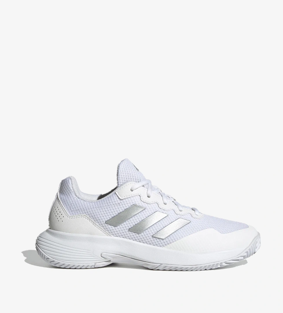 adidas Gamecourt 2.0 Kadın Beyaz Tenis Ayakkabısı - Görsel 1